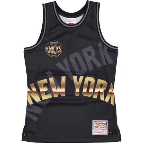 NY Knicks Tank Top Hardwood Classics , Herren, Größe: M - Mitchell & Ness - Modalova