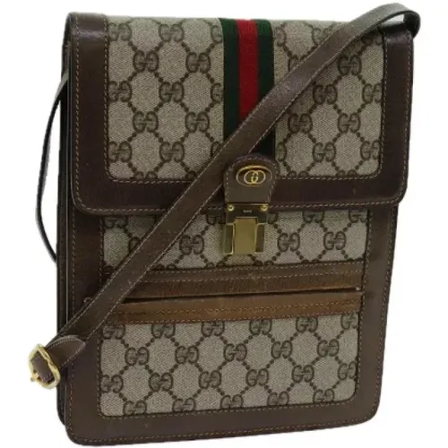 Pre-owned Canvas gucci-bags , female, Sizes: ONE SIZE - Gucci Vintage - Modalova