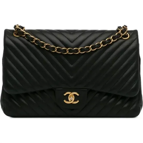 Pre-owned Leather chanel-bags , female, Sizes: ONE SIZE - Chanel Vintage - Modalova