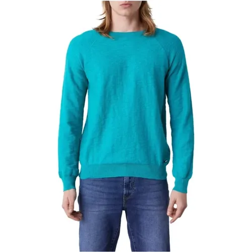 Crew Neck Sweater , male, Sizes: L, S - GAS - Modalova