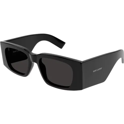 Rectangular Sunglasses , unisex, Sizes: 52 MM - Saint Laurent - Modalova