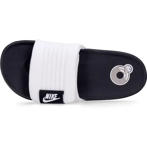 Adjustable Velvet Band Rubber Slippers , unisex, Sizes: 7 UK, 12 UK - Nike - Modalova