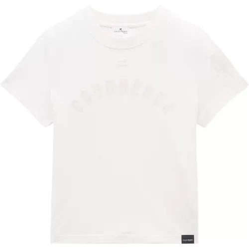 Printed T-Shirt , female, Sizes: M - Courrèges - Modalova