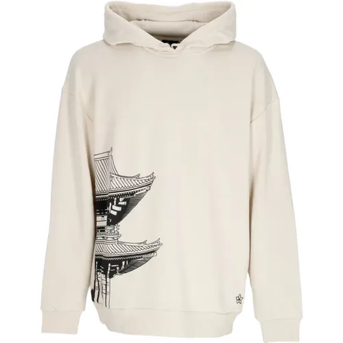 Tokyo Over Hoodie Leichter Sweatshirt , Herren, Größe: L - Dolly Noire - Modalova