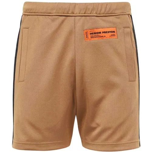 Logo Patch Casual Bermuda Shorts , Herren, Größe: M - Heron Preston - Modalova