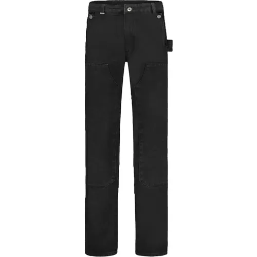 Straight Jeans , male, Sizes: W34 - Flaneur Homme - Modalova
