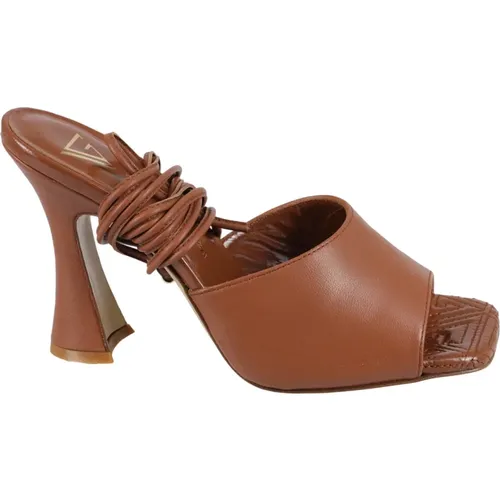 Ozeanischer Stil Sandalen , Damen, Größe: 40 EU - Giampaolo Viozzi - Modalova