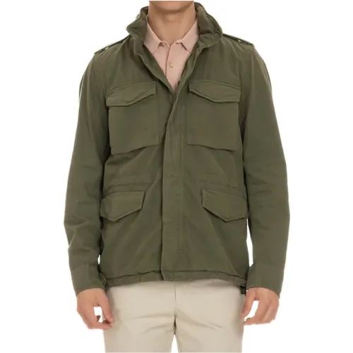 Field Jacket in Cotton , male, Sizes: L - Aspesi - Modalova