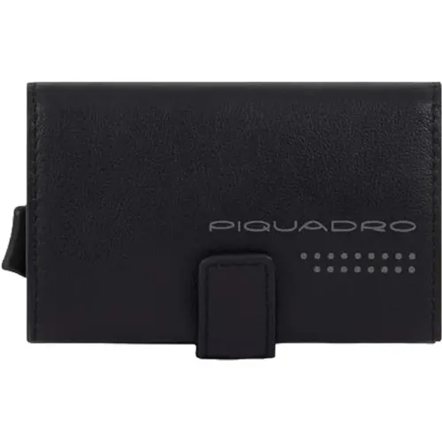 Rfid Credit Card Holder , male, Sizes: ONE SIZE - Piquadro - Modalova