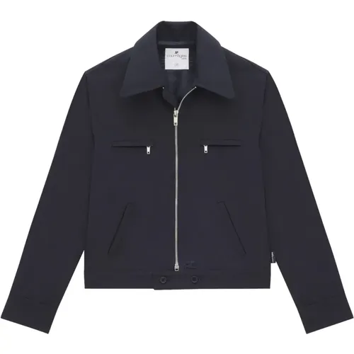 Retro Twill Workwear Jacket , male, Sizes: XL - Courrèges - Modalova