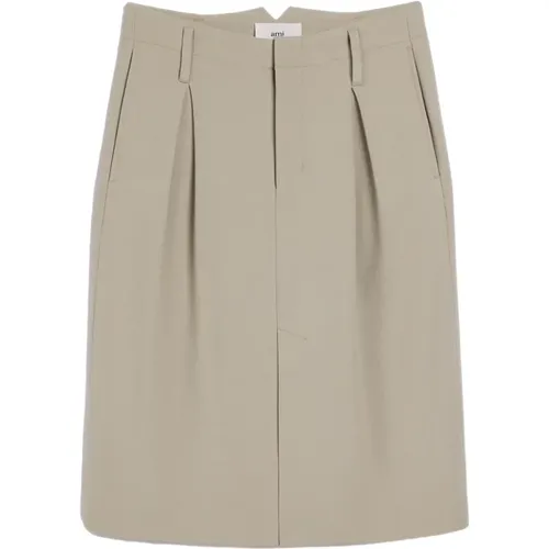 Pencil Skirt , female, Sizes: S, M - Ami Paris - Modalova