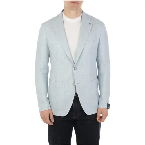 Men's Jacket , male, Sizes: XL, 2XL, M - Tagliatore - Modalova