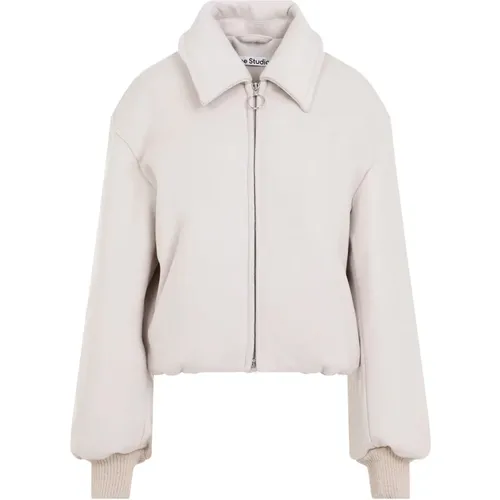 Graue Jacke für Frauen Aw24 - Acne Studios - Modalova