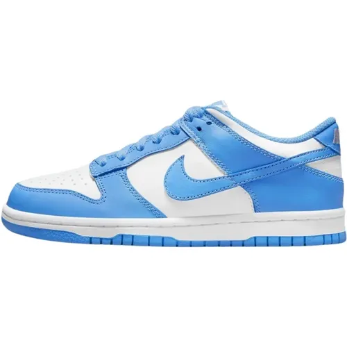 Blaue Low Top Sneakers , Herren, Größe: 37 1/2 EU - Nike - Modalova