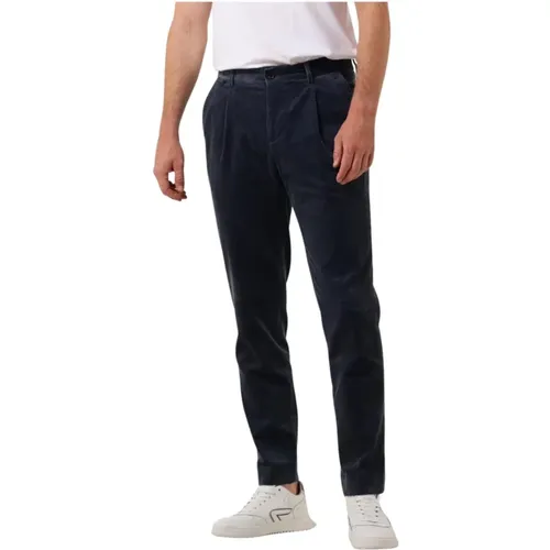 Corduroy Pleated Chino Hose , Herren, Größe: W31 L34 - Scotch & Soda - Modalova