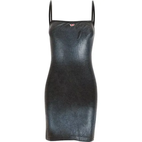 Grey Dresses for Women , female, Sizes: M - Diesel - Modalova