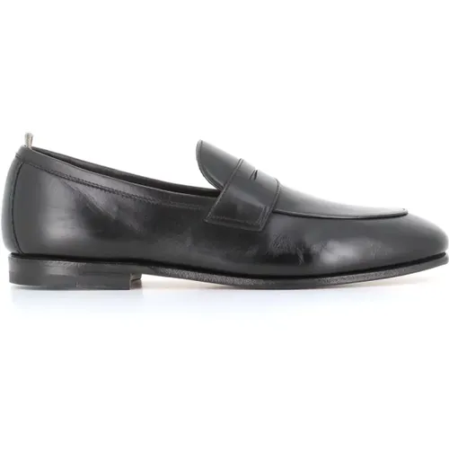 Leather Mocassino Sandals , male, Sizes: 11 UK - Officine Creative - Modalova