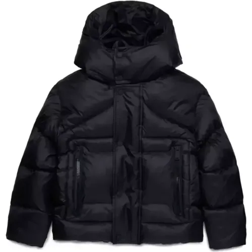 Kinder Schwarze Jacke Dsquared2 - Dsquared2 - Modalova