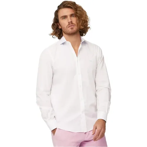 Classic Cotton Elastane Shirt , male, Sizes: XL, 3XL, 2XL, 4XL, M, L - Harmont & Blaine - Modalova