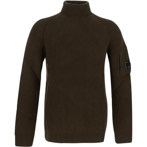 Gemütlicher Strickpullover , Herren, Größe: L - C.P. Company - Modalova