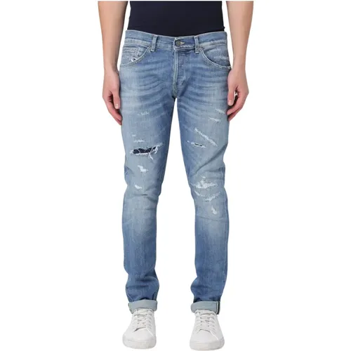 Slim-fit Jeans , Herren, Größe: W36 - Dondup - Modalova