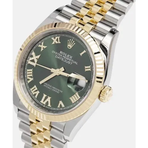 Pre-owned White Gold watches , female, Sizes: ONE SIZE - Rolex Vintage - Modalova