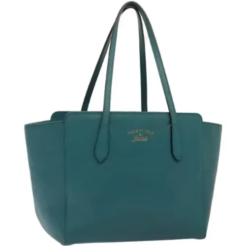 Pre-owned Leather totes , female, Sizes: ONE SIZE - Gucci Vintage - Modalova