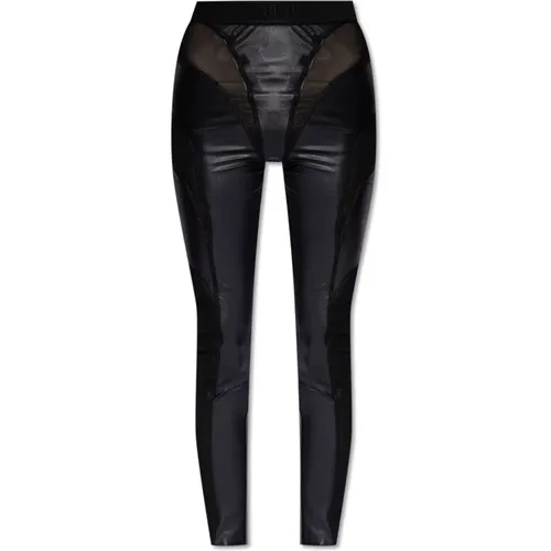 Leggings mit Logo , Damen, Größe: M - Versace Jeans Couture - Modalova