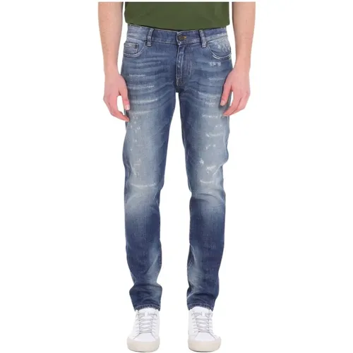 Medium washing jeans , male, Sizes: W34, W36, W38, W31, W30 - PT Torino - Modalova