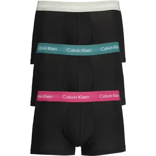 Schwarze Baumwoll-Boxershorts Pack , Herren, Größe: XL - Calvin Klein - Modalova