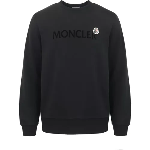 Stilvolles Komfort-Sweatshirt , Herren, Größe: M - Moncler - Modalova