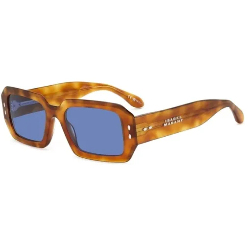Havana Blue Sunglasses Model WR9 , unisex, Sizes: 53 MM - Isabel marant - Modalova