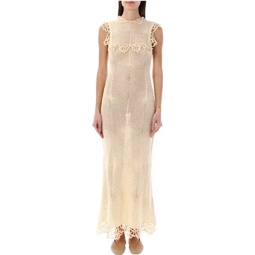 Esmeralda Net Long Dress , female, Sizes: S - The Garment - Modalova