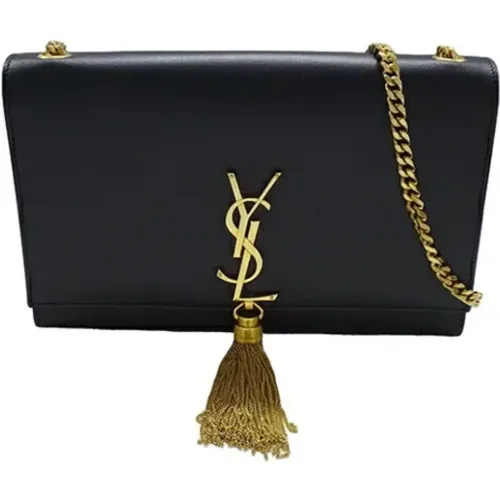 Pre-owned Leather shoulder-bags , female, Sizes: ONE SIZE - Yves Saint Laurent Vintage - Modalova