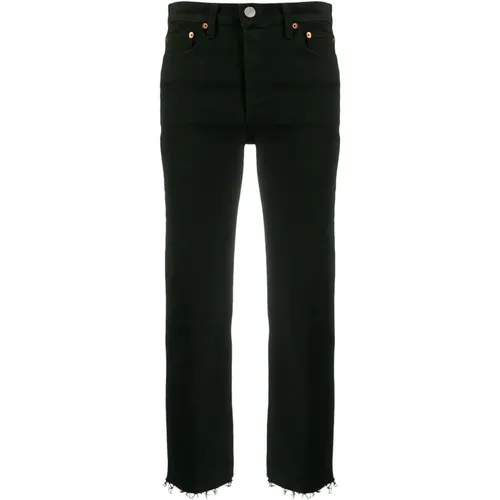 Jeans High Rise Stove Pipe , female, Sizes: W27 - Re/Done - Modalova