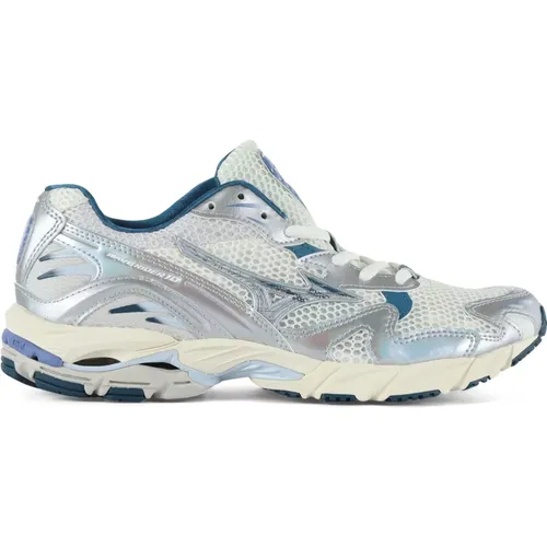 Eco-friendly Running Sneakers Wave Rider 10 , female, Sizes: 4 1/2 UK, 2 UK, 2 1/2 UK, 3 1/2 UK, 4 UK - Mizuno - Modalova