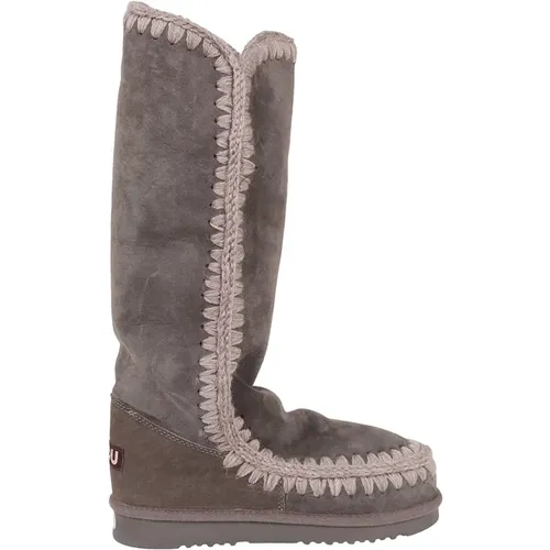 Grey Ankle Boots for Women Aw22 , female, Sizes: 4 UK - Mou - Modalova