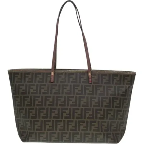 Pre-owned Canvas totes , female, Sizes: ONE SIZE - Fendi Vintage - Modalova