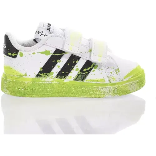 Handgemachte Grüne Weiße Sneakers - Adidas - Modalova