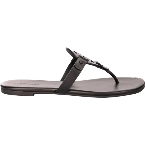 Leather Sandals for Warm Weather , female, Sizes: 5 1/2 UK, 4 1/2 UK, 6 1/2 UK, 5 UK - TORY BURCH - Modalova