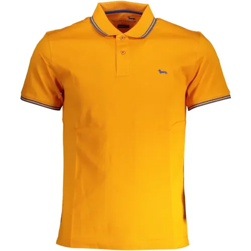 Polo Shirt mit Kontrastdetails , Herren, Größe: L - Harmont & Blaine - Modalova