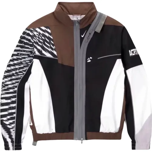 Limited Edition Woven Jacket Brown , male, Sizes: M, XL, 2XL, S, XS, L - Nike - Modalova