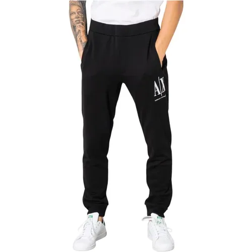 Herren Bedruckte Hose , Herren, Größe: M - Armani Exchange - Modalova