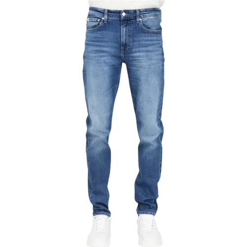 Slim Tapered Denim Jeans - Calvin Klein Jeans - Modalova