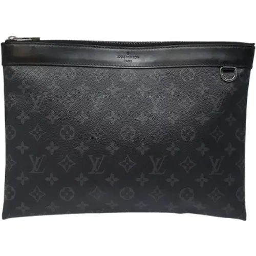 Pre-owned Canvas clutches , female, Sizes: ONE SIZE - Louis Vuitton Vintage - Modalova