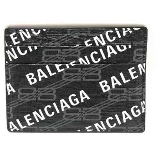 Pre-owned Leather wallets , female, Sizes: ONE SIZE - Balenciaga Vintage - Modalova