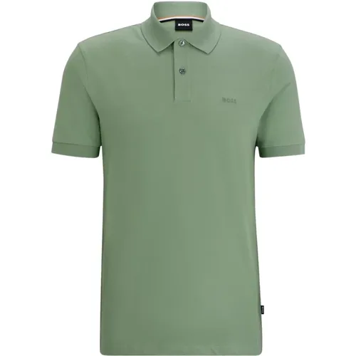 Cotton Polo Shirt Pallas , male, Sizes: 3XL, L, M, 2XL - Hugo Boss - Modalova
