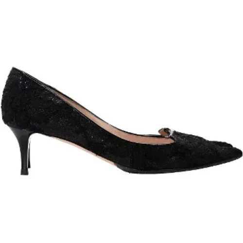 Pre-owned Nylon heels , female, Sizes: 2 UK - Jimmy Choo Pre-owned - Modalova
