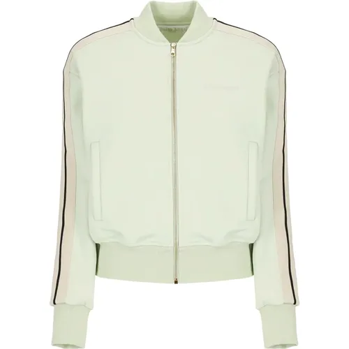 Bomber Jacket with Contrasting Bands , female, Sizes: S, M, L, XS - Palm Angels - Modalova