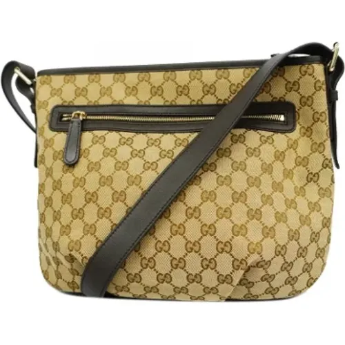 Pre-owned Canvas gucci-bags , female, Sizes: ONE SIZE - Gucci Vintage - Modalova